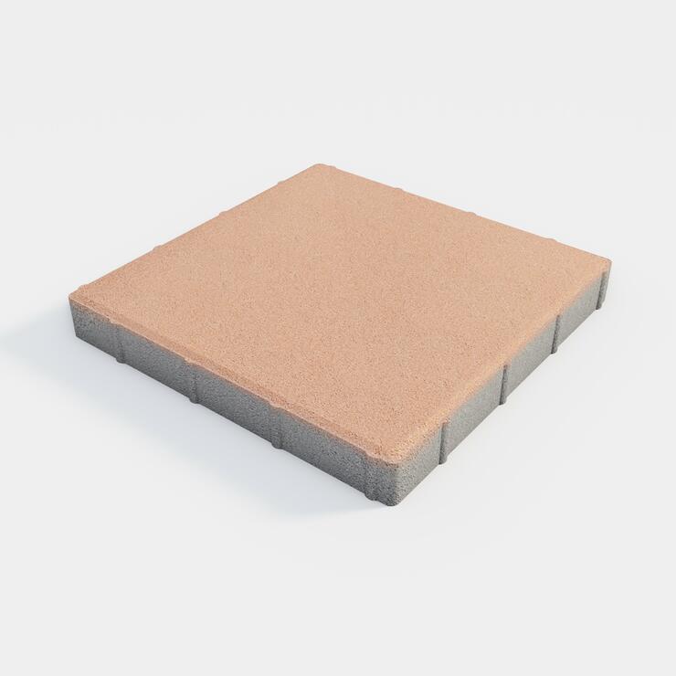 Betonová plošná dlažba HBG® 40x40 cm - HBG 40/40/5 II oranž LUX