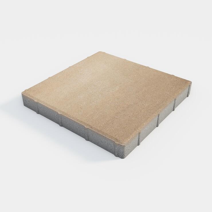 Betonová plošná dlažba HBG® 40x40 cm - HBG 40/40/5 II mel. KRETA