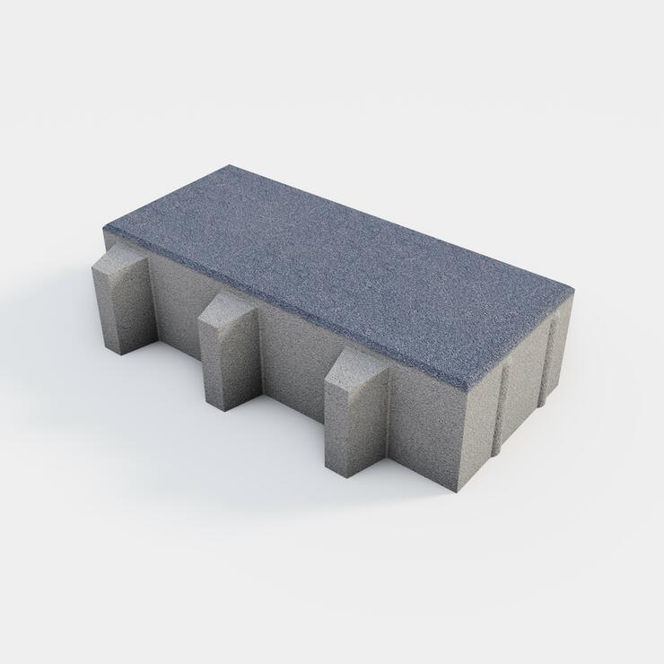 Betonová vsakovací dlažba DRENA® - DRENA 30/16/8 II blk