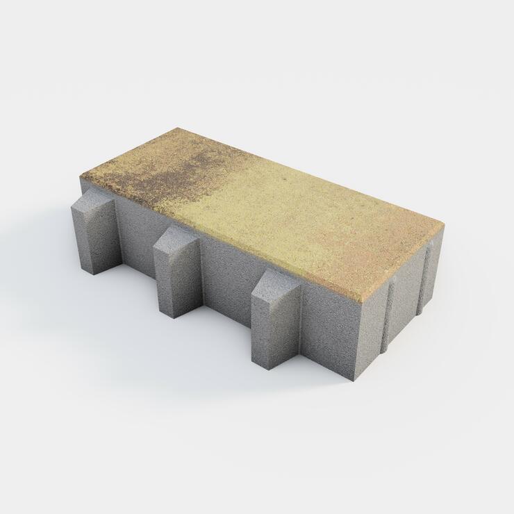 Betonová vsakovací dlažba DRENA® - DRENA 30/16/8 II mel SANTORINI