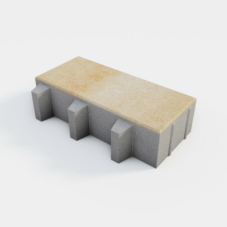 Betonová vsakovací dlažba DRENA® - DRENA 30/16/8 II mel KORSIKA