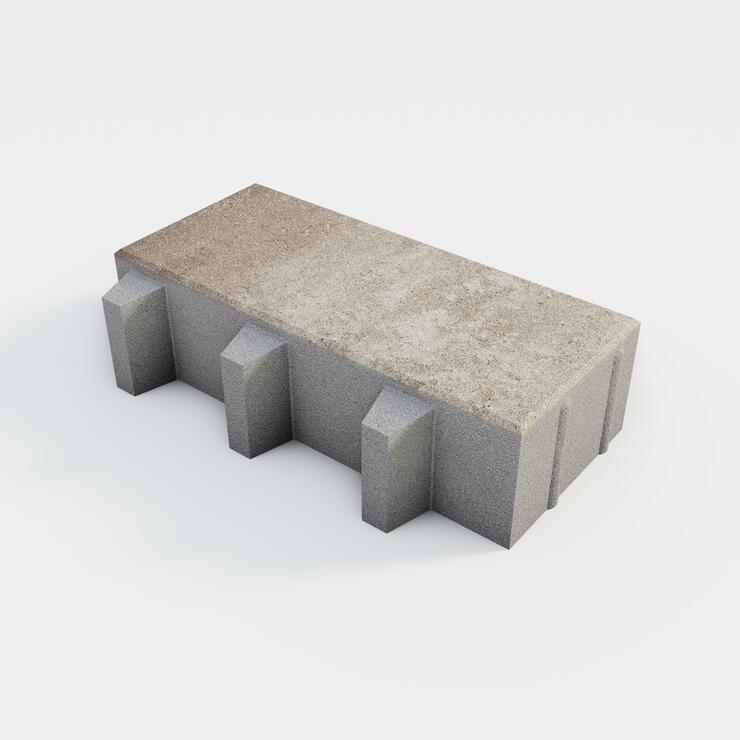 Betonová vsakovací dlažba DRENA® - DRENA 30/16/8 II mel MADEIRA