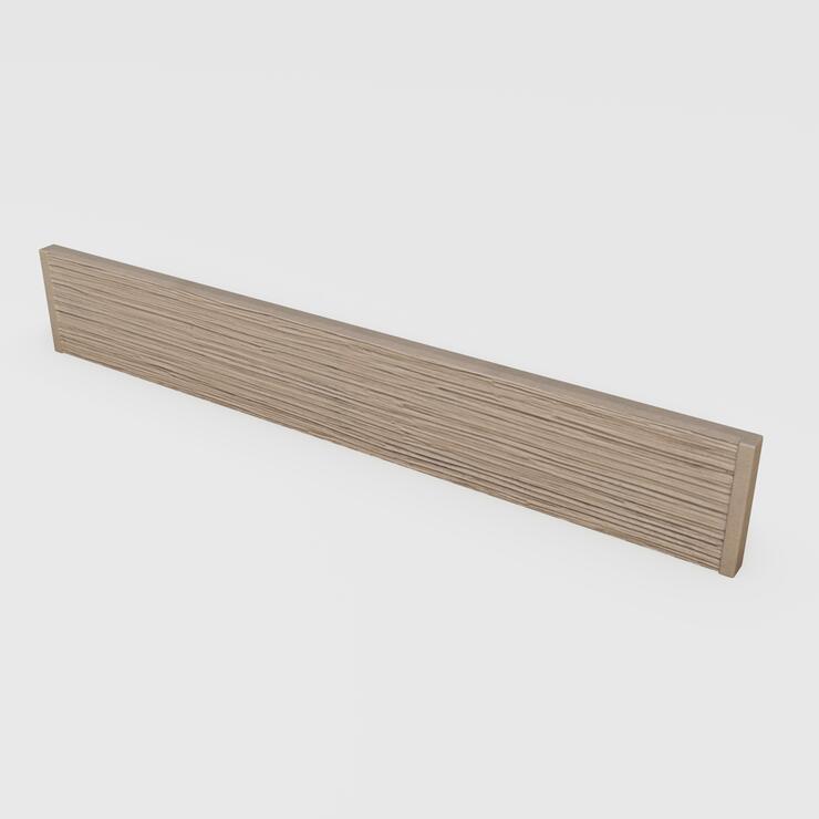 Betonová plotová deska: jednostranný reliéf RÁKOS - PLT 196/5/30 DPJ R bez