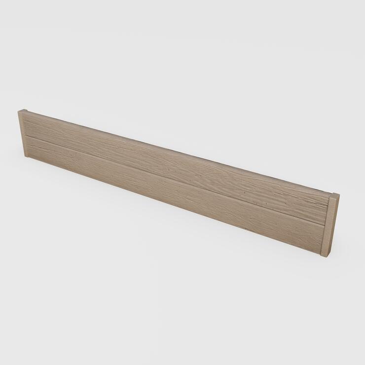 Betonová plotová deska: oboustranný reliéf PRKNO - PLT 196/5/30 DPO P bez