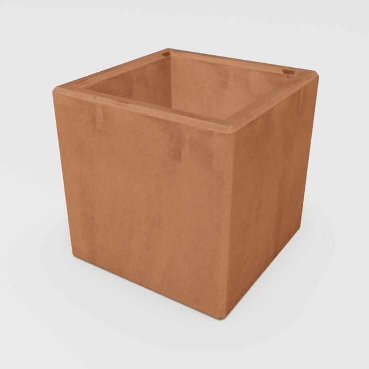 Betonový květináč Nela - BDA 40/40/40 Nela cer