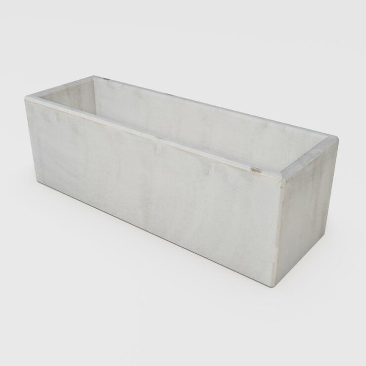Betonový květináč Sandra - BDA 120/40/40 Sandra nat