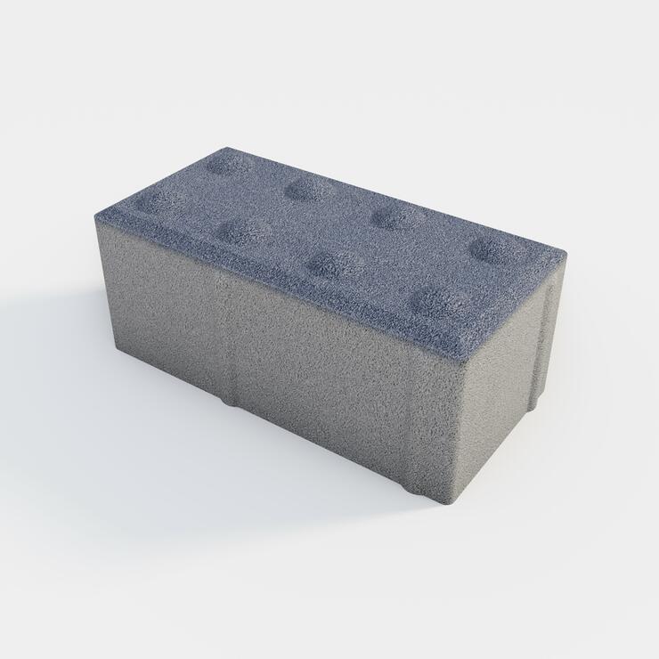 Betonové dlažební kameny GRANIT® 20x10 - reliéfní - GRANIT 20/10/8 II blk relief