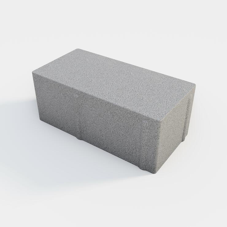 Betonové dlažební kameny GRANIT® 20x10 - nesražená hrana - GRANIT 20/10/8 II NH nat