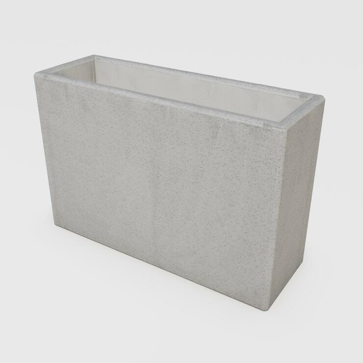 Betonový květináč Linda - BDA 120/40/80 Linda nat tryskaná