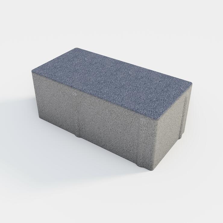 Betonové dlažební kameny GRANIT® 20x10 - nesražená hrana - GRANIT 20/10/8 II NH blk
