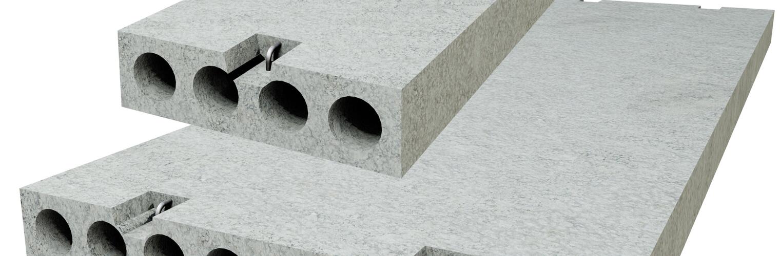 Betonové stropní panely a desky