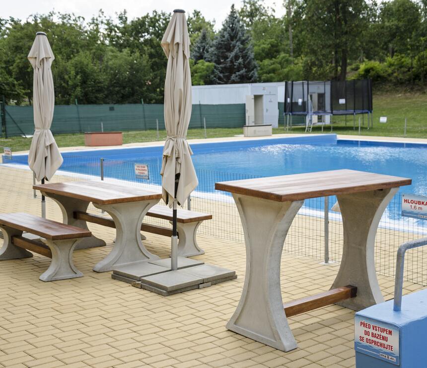 Betonový stůl PREFAELEGANCE - #1