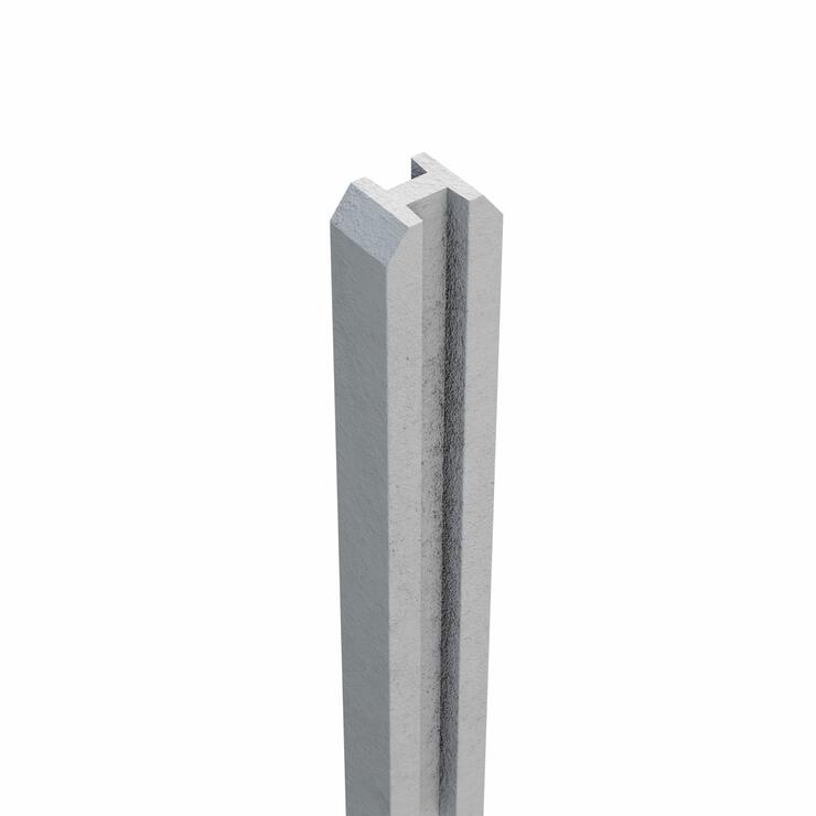 Betonový sloupek na plot:  průběžný HLADKÝ - foto č.1