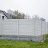 Plot DEKOR oboustranný reliéf KÁMEN, sloupky HLADKÉ barva natural