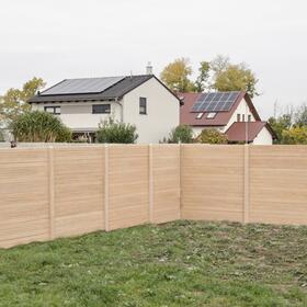 Betonový sloupek na plot: rohový HLADKÝ
