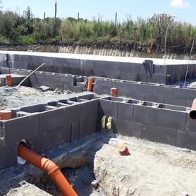 Ztracené bednění: Betonové bednicí tvarovky - délka 50 cm