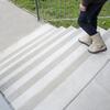 Betonová schodišťová deska barva natural povrch tryskaný pásek
