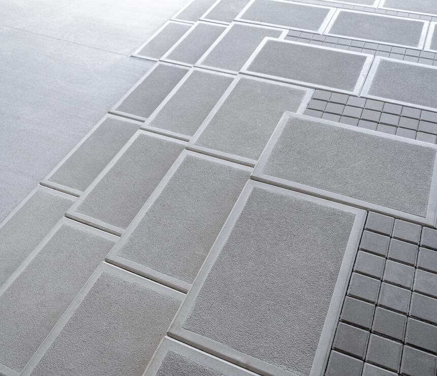Betonový schodišťový blok 75x50x18 barva natural, protiskluzový nášlap - foto č.3
