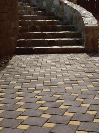 Betonová dlažba GRANIT® barva písková