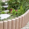 Betonová palisáda kruhová DEKOR dřevo barva karamelová - náhled č.3