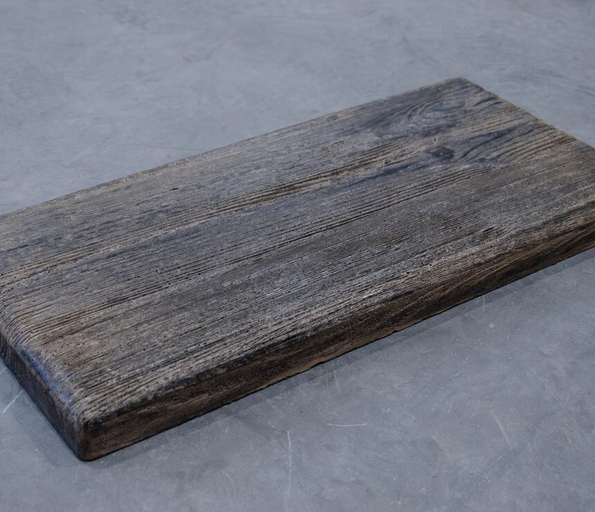 Betonový nášlap DESKA - DEKOR dřevo barva ebony - foto č.2