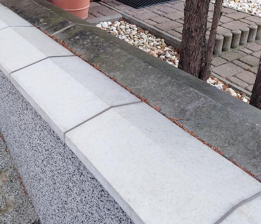 Plotová stříška barva natural povrch hladký - foto č.10