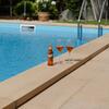 Betonová bazénová dlažba reliéf dřevo barva béžová