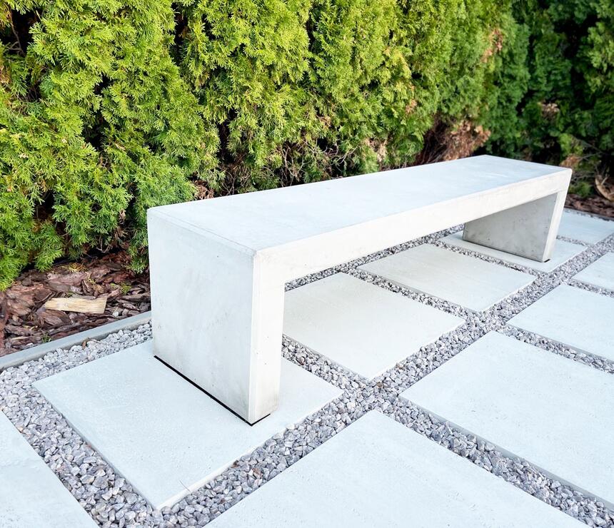 Betonová lavička PREFA LINIE - foto č.8
