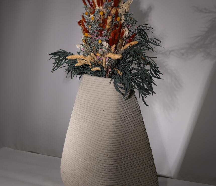 Váza Jessica z 3D tištěného betonu - foto č.3