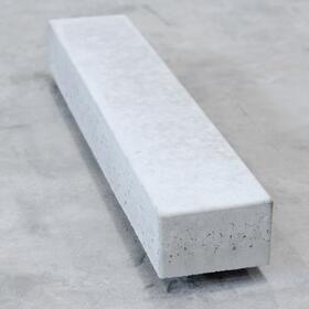 Betonová palisáda obdélníková hladká, barva natural