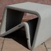 Stolička Oliver 3D tisk beton - náhled č.2