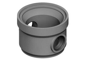 Spodní dílec se dvěma odtoky pro uliční vpusť 450