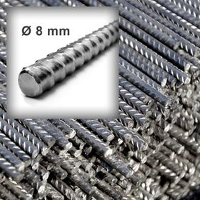 Ocelové žebírkové tyče