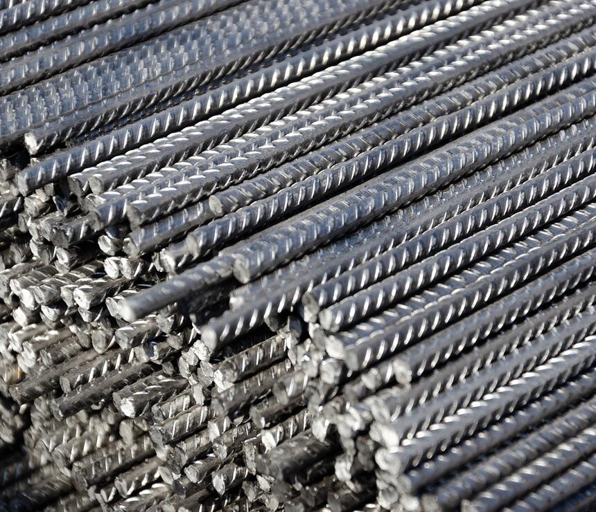 Ocelové žebírkové tyče - foto č.2