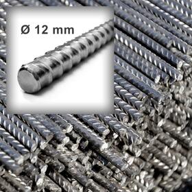 Ocelové žebírkové tyče