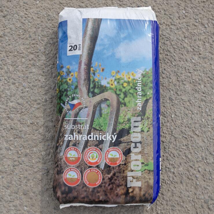 Florcom substrát zahradnický 20 l - foto č.1