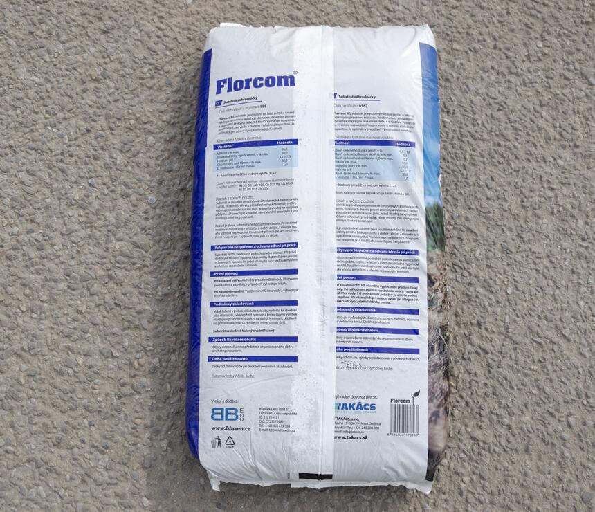 Florcom substrát zahradnický 20 l - foto č.3