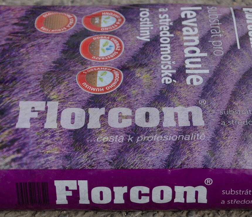 Florcom substrát pro levandule a středomořské rostliny 20 l - foto č.2