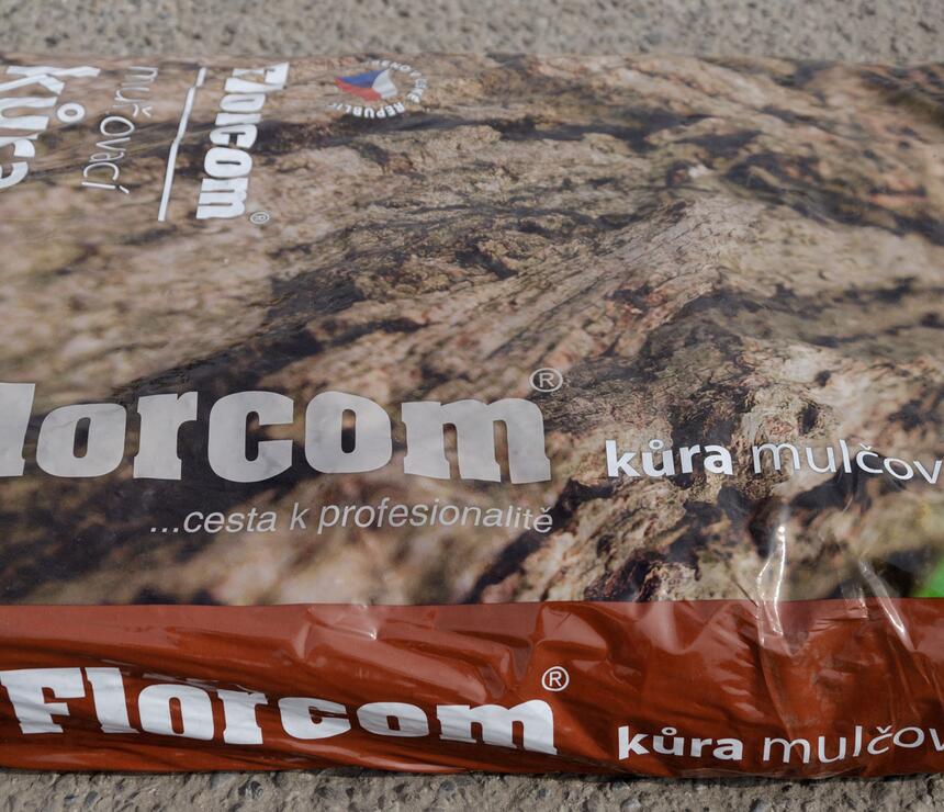 Florcom mulčovací kůra - směs jehličnatých stromů 70 l - foto č.2