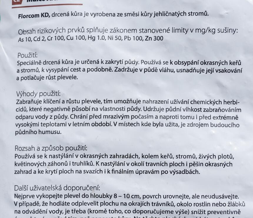 Florcom mulčovací kůra - směs jehličnatých stromů 70 l - foto č.3