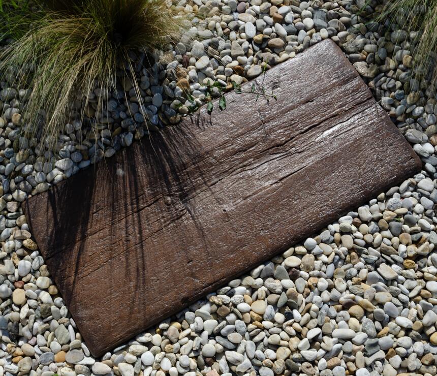 Betonový nášlap FOŠNA - DEKOR dřevo barva ebony - foto č.9