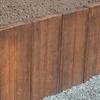 Betonová palisáda obdélníková DEKOR dřevo barva ebony