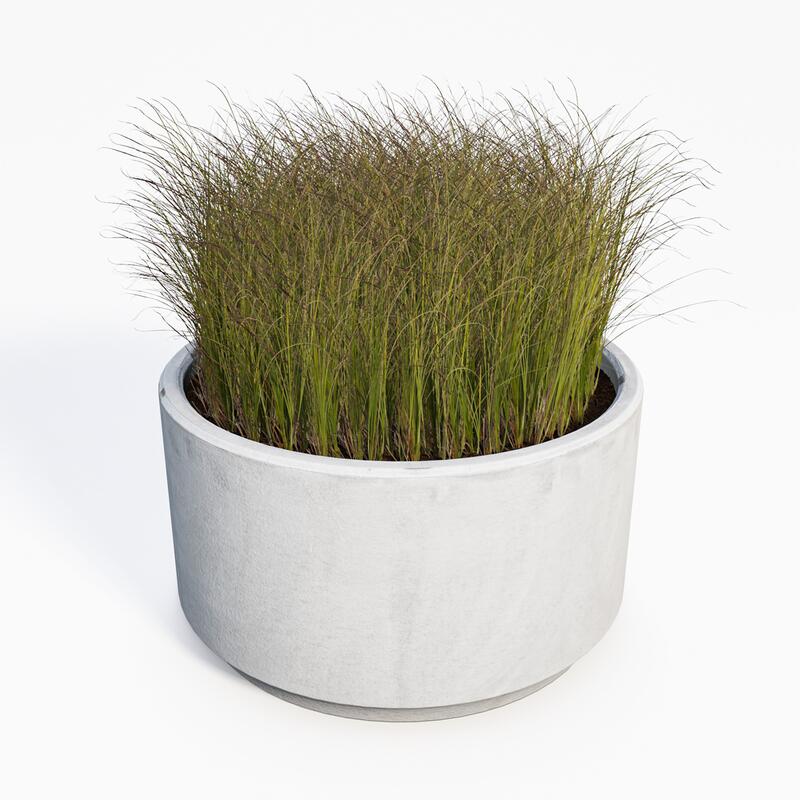 Betonový květináč Mia BDA 80/45 natural - fotka 360 č.1