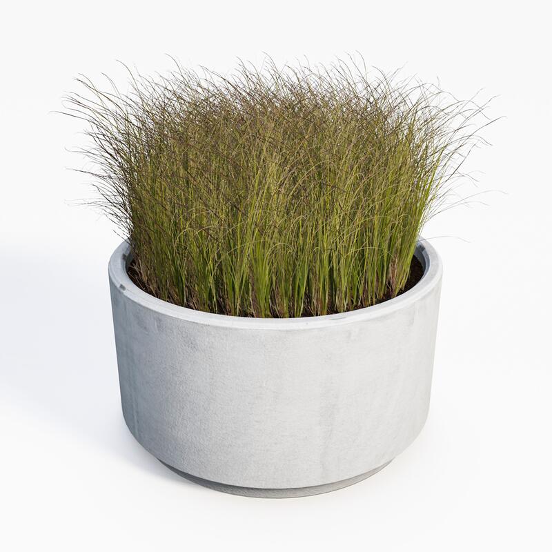 Betonový květináč Mia BDA 80/45 natural - fotka 360 č.2