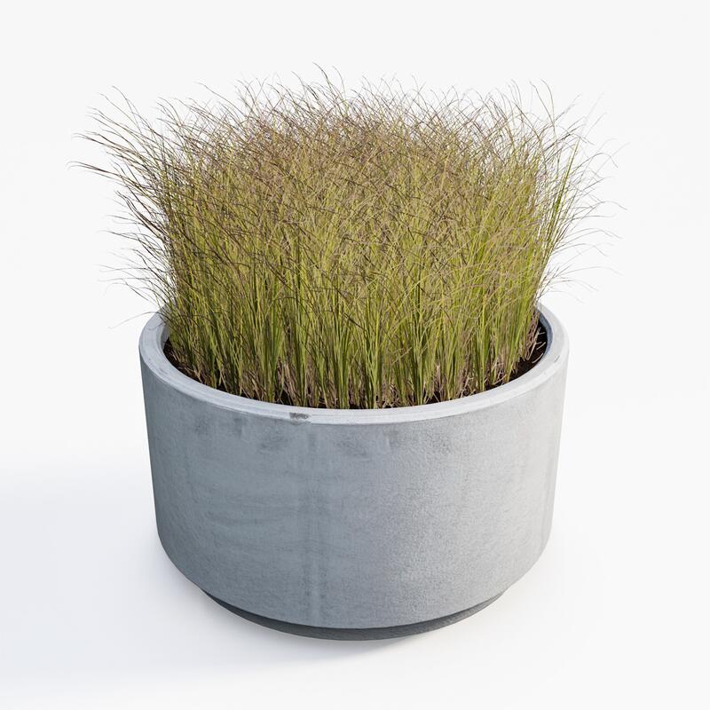 Betonový květináč Mia BDA 80/45 natural - fotka 360 č.5