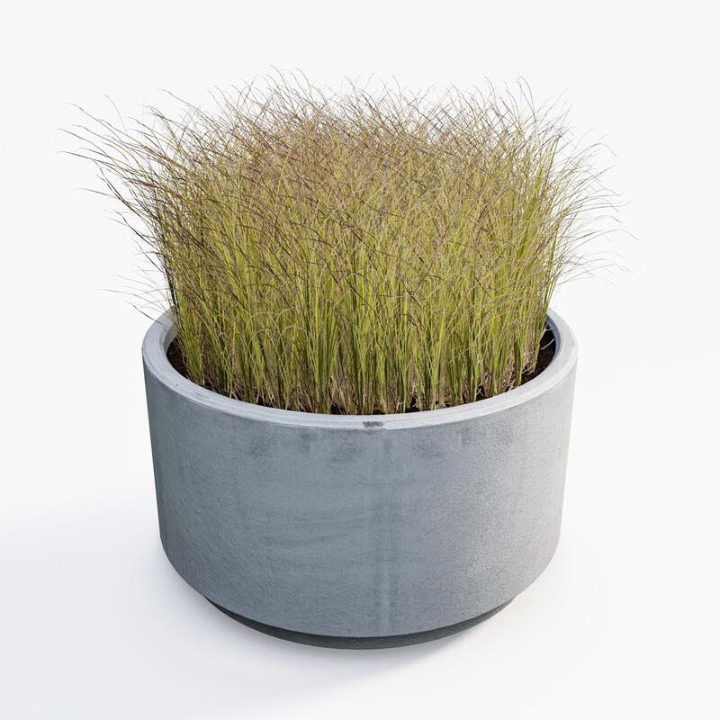 Betonový květináč Mia BDA 80/45 natural - fotka 360 č.6