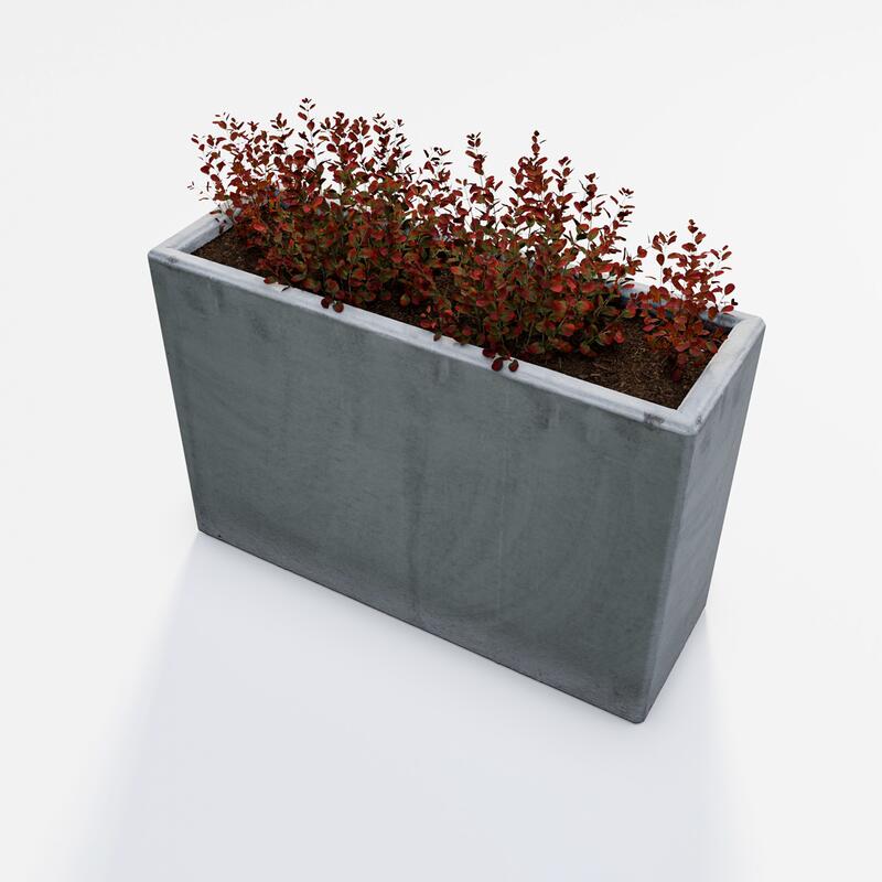 Betonový květináč Linda BDA 120/40/80 Linda natural - fotka 360 č.10