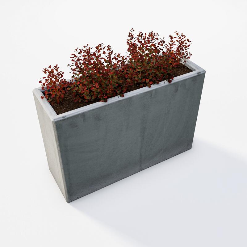 Betonový květináč Linda BDA 120/40/80 Linda natural - fotka 360 č.14