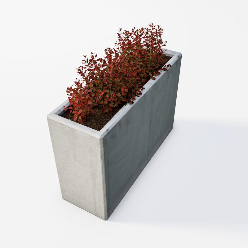 Betonový květináč Linda BDA 120/40/80 Linda natural - fotka 360 č.16
