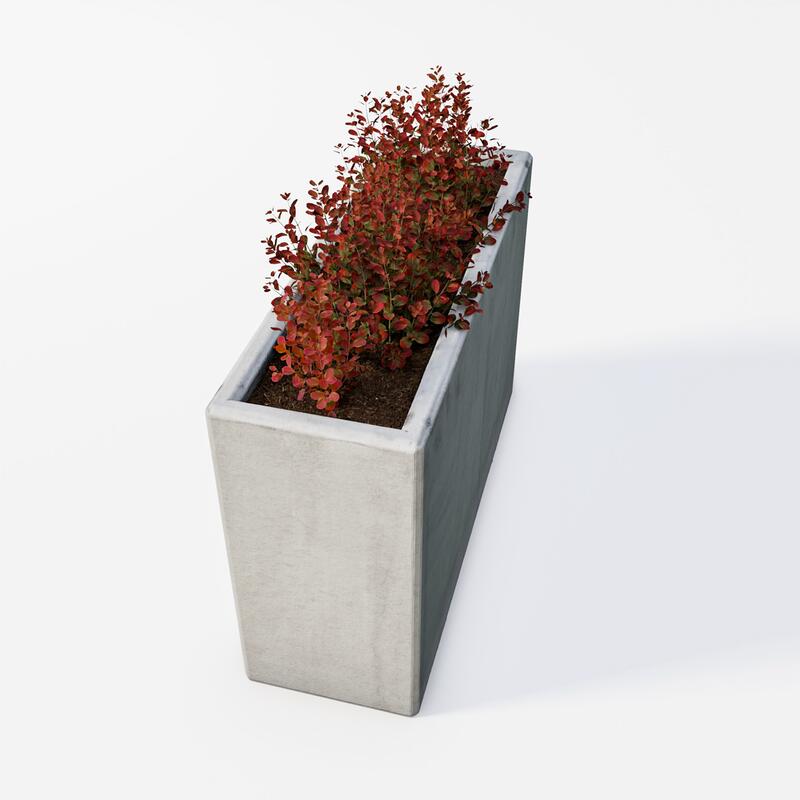 Betonový květináč Linda BDA 120/40/80 Linda natural - fotka 360 č.17